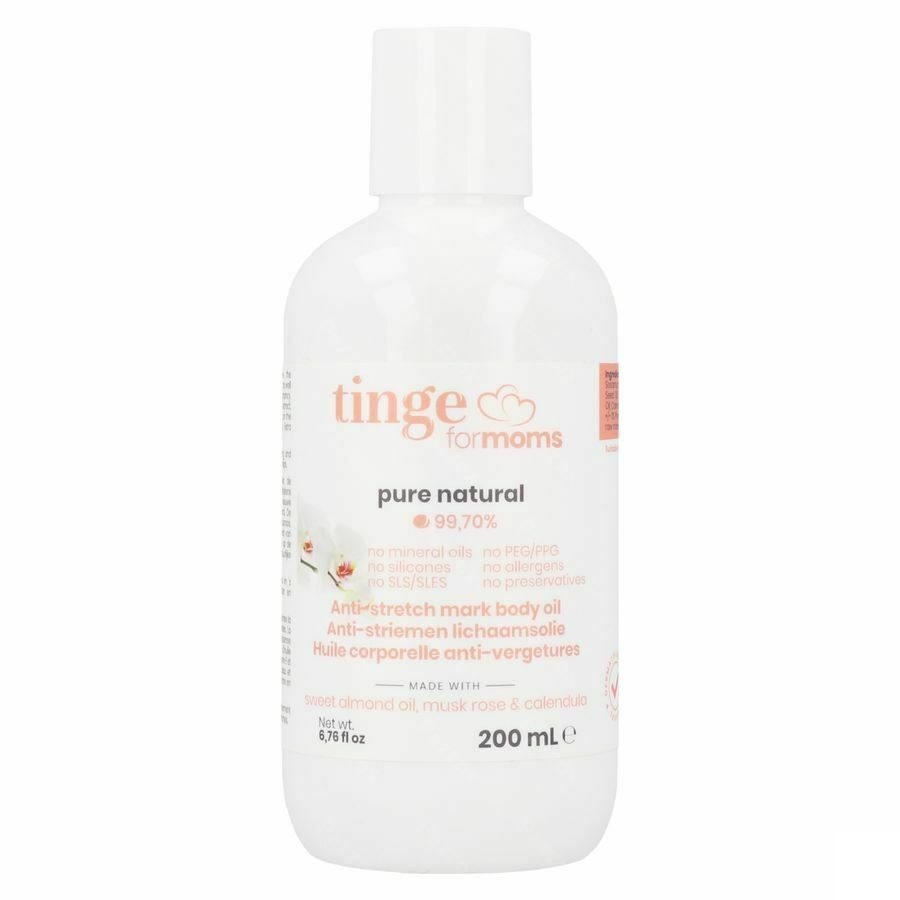 Tinge Olie Anti-striemen Mama 200ml