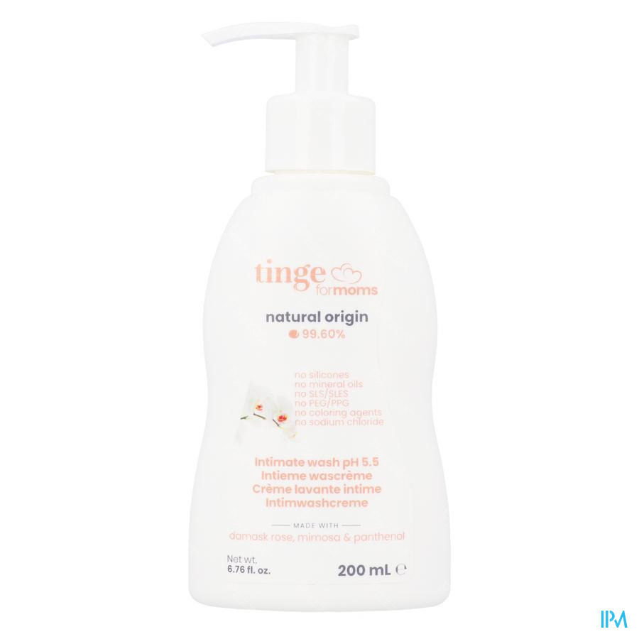 Tinge Wascreme Intiem Mama 200ml