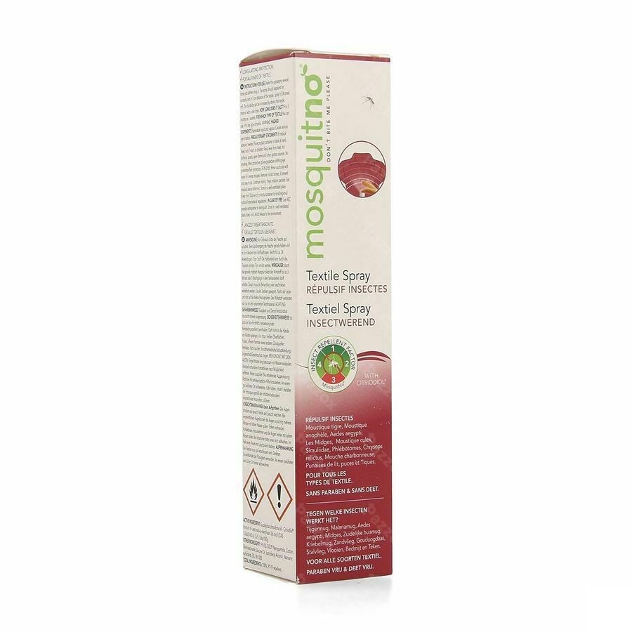 Mosquitno Anti-muggen Textielspray Citriodiol 50ml