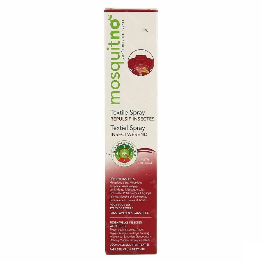 Mosquitno Anti-muggen Textielspray Citriodiol 50ml