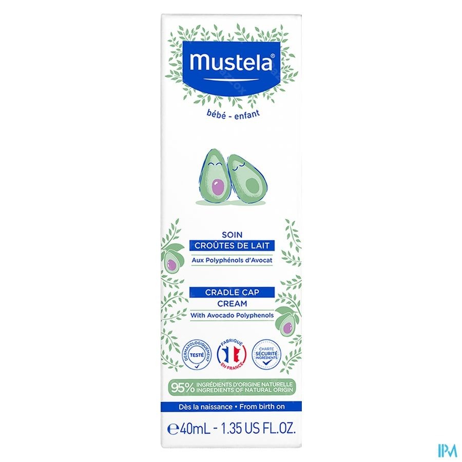 Mustela Verzoring Melkkorstjes 40ml