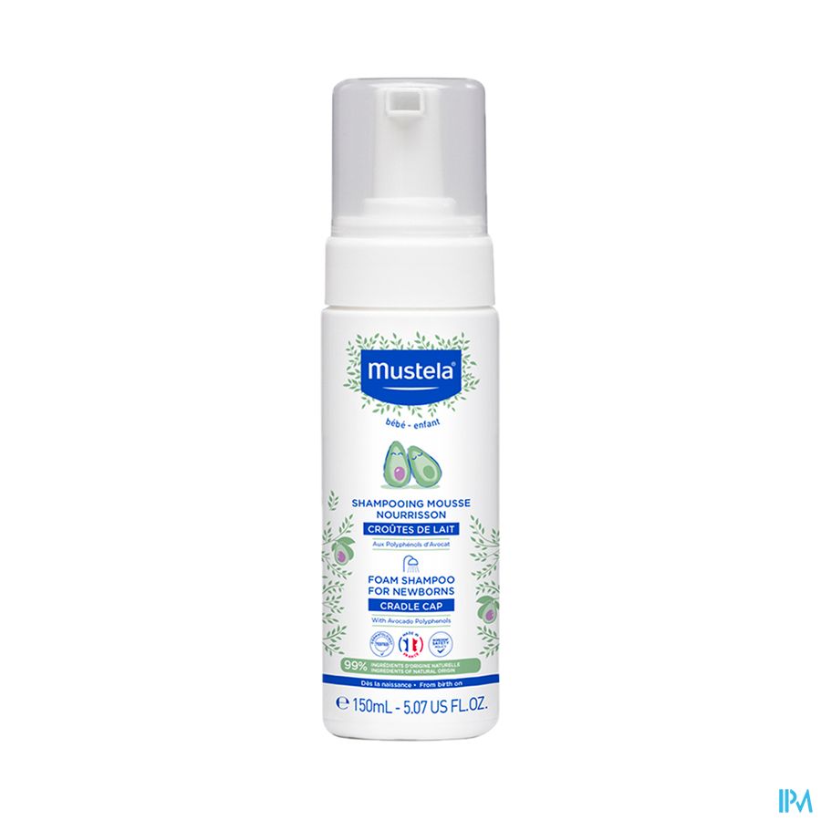 Mustela Schuimshampoo Zuigelingen 150ml afbeelding 1
