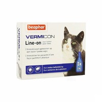 Beaphar Vermicon Line-on Kat 3 X 1 Ml