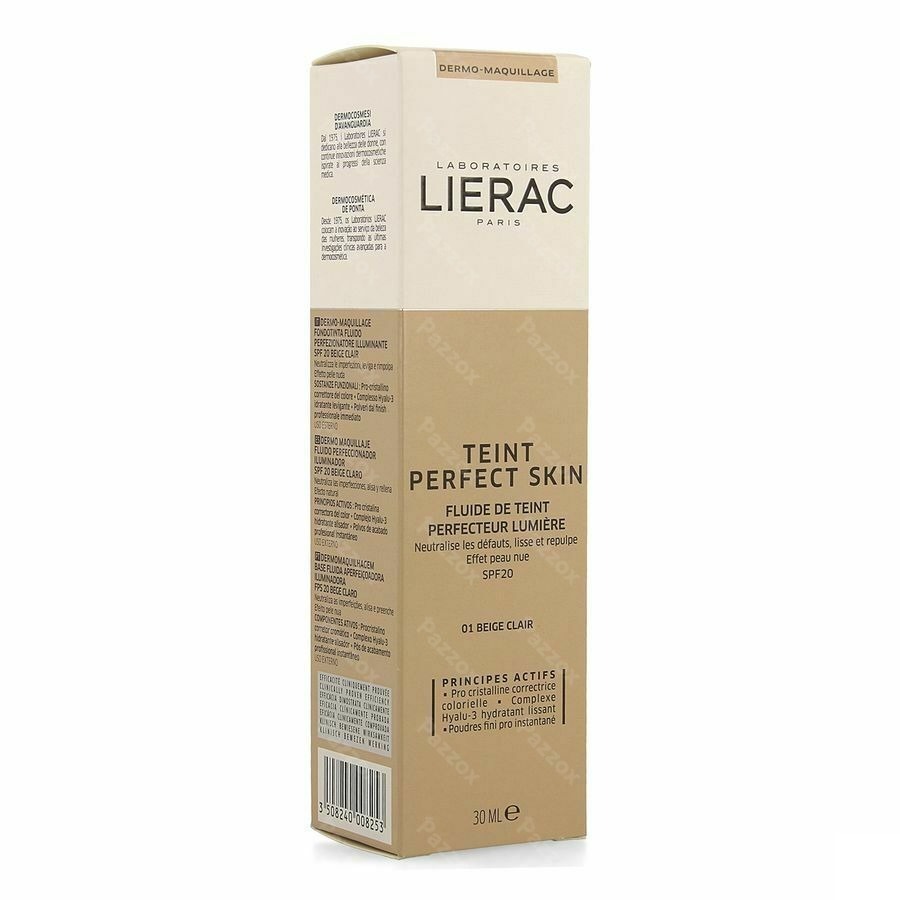 Lierac Teint Perfect Skin Fluide Beige Clair 40ml