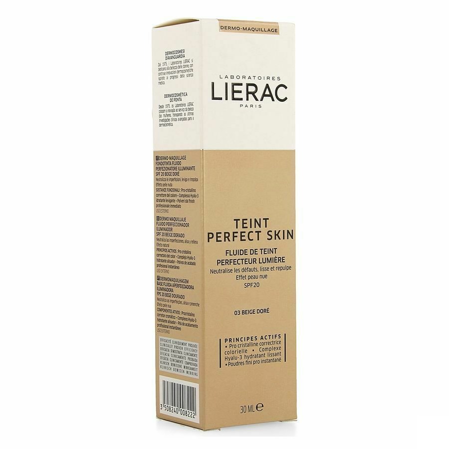 Lierac Teint Perfect Skin Fluide Beige Dore 40ml
