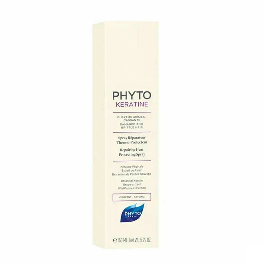 PhytoKeratine Hitte Beschermende Spray Beschadigd en Kwetsbaar Haar 150ml