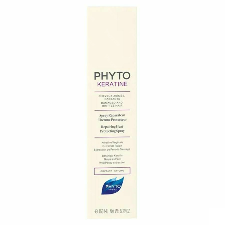 PhytoKeratine Hitte Beschermende Spray Beschadigd en Kwetsbaar Haar 150ml