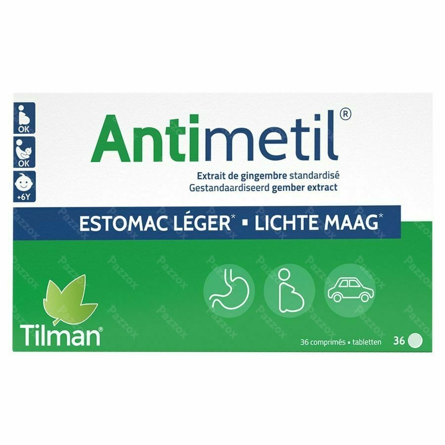 Antimetil Lichte Maag 36 Tabletten