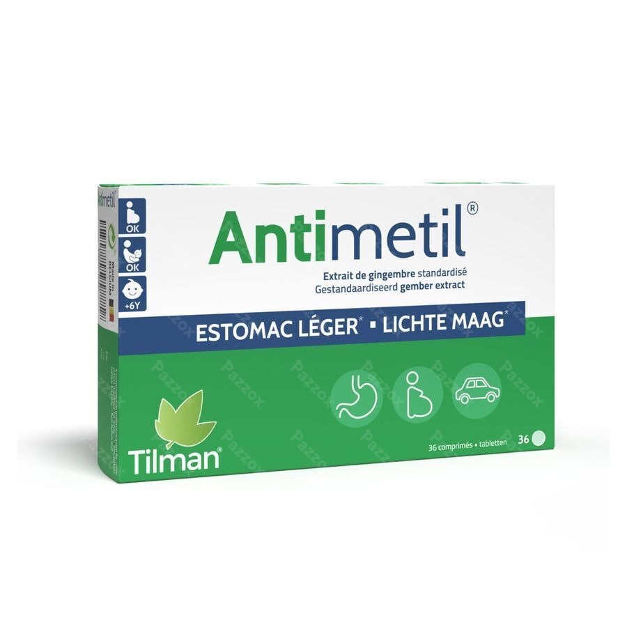 Antimetil Lichte Maag 36 Tabletten