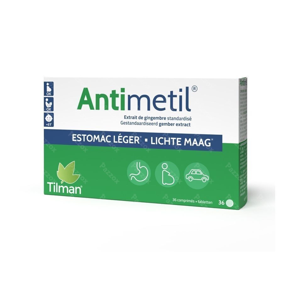 Antimetil Lichte Maag 36 Tabletten
