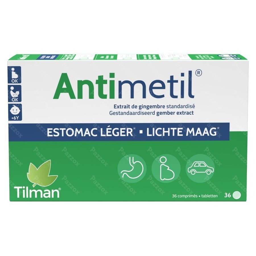 Antimetil Lichte Maag 36 Tabletten