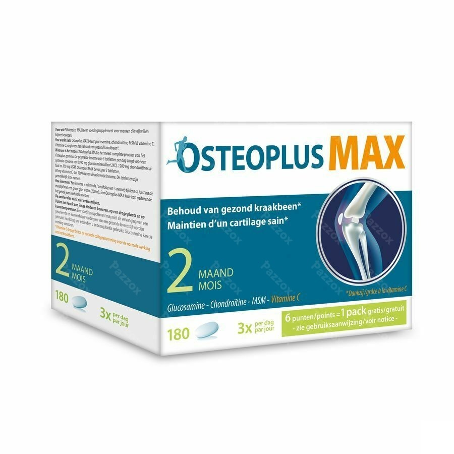 Osteoplus Max 2 Maand Comp 180