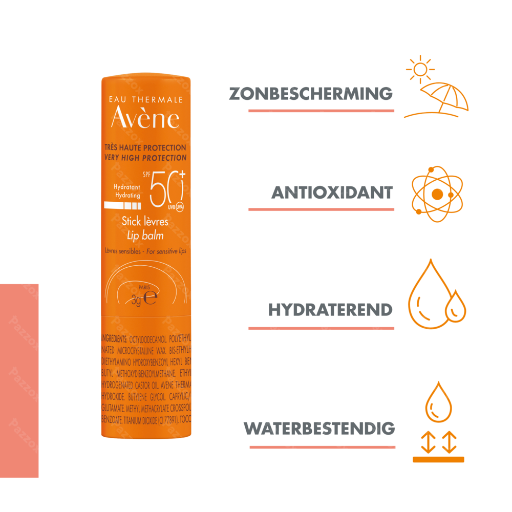 Avène Lippenbalsem met Zonnebescherming SPF50+ 3g