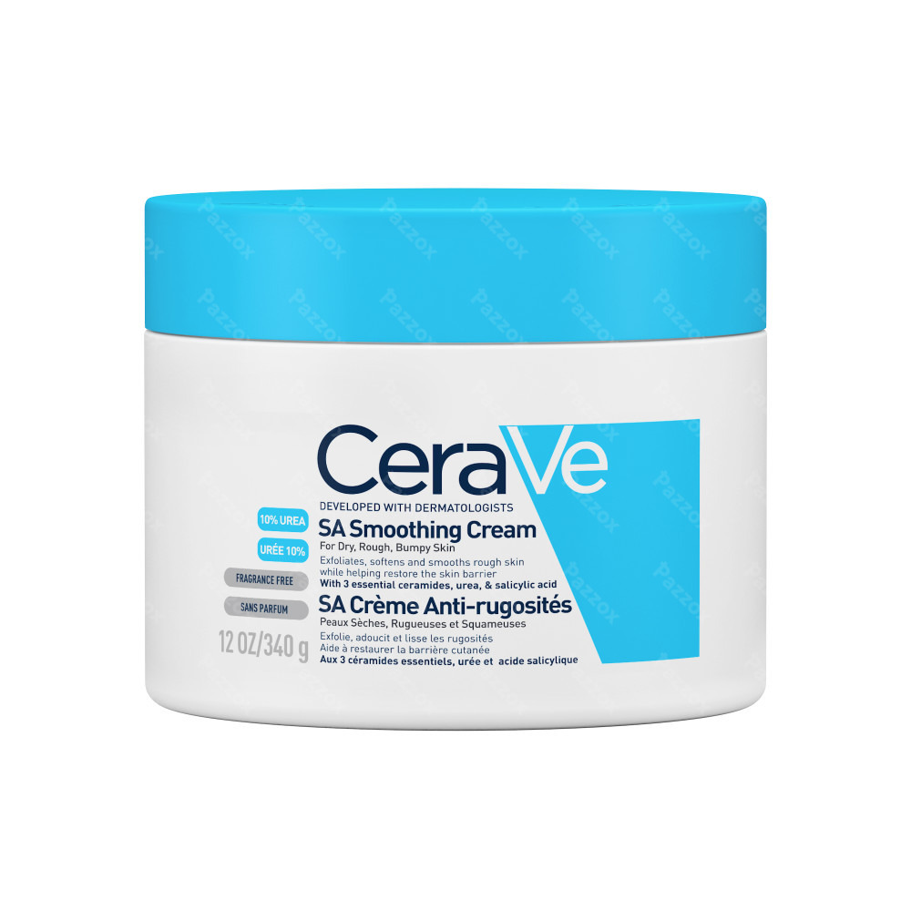 CeraVe SA Anti-Ruwe Huidcrème Droge en Ruwe Huid 340ml
