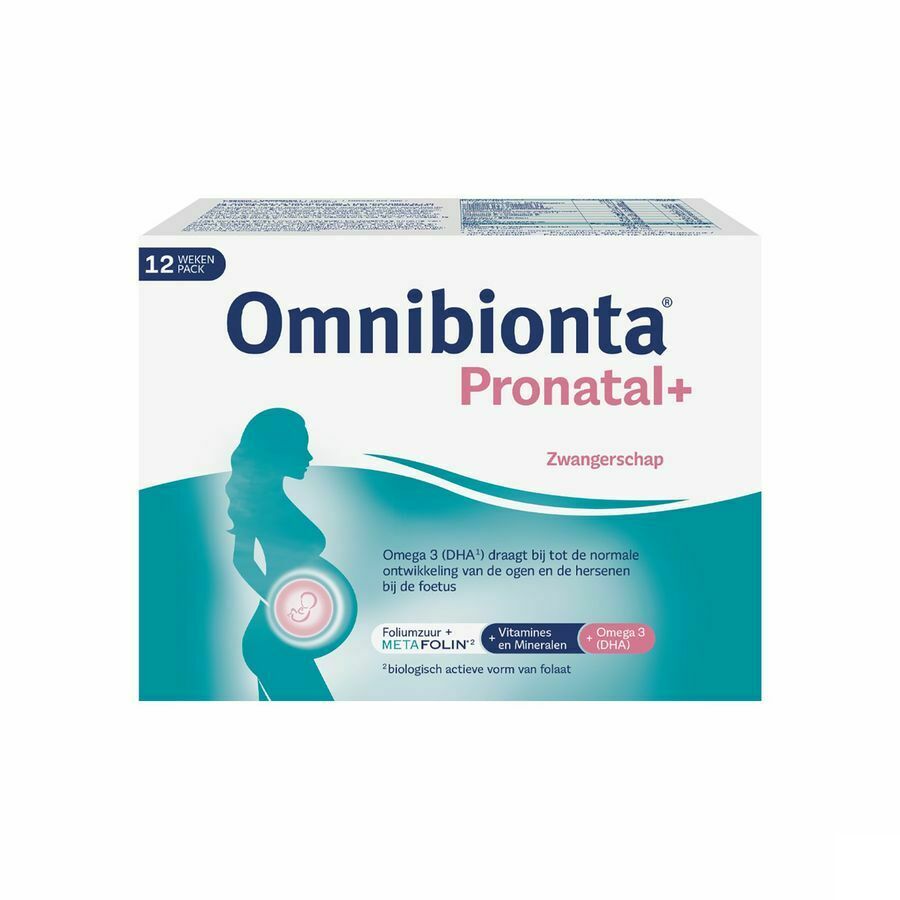 Omnibionta Pronatal Plus Zwangerschap 84 + 84 Tabletten