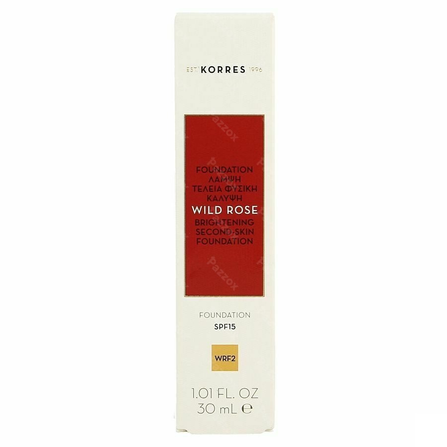 Korres Km Wild Rose Foundation Wrf2 30ml