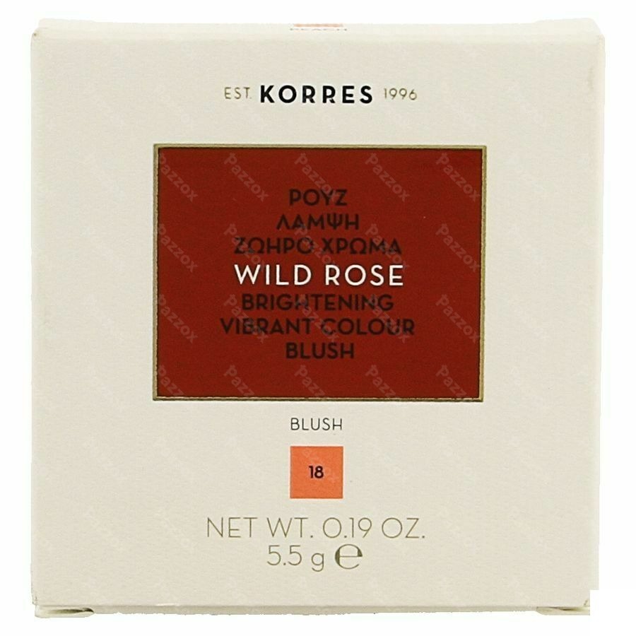 Korres Km Wild Rose Blush 18 Peach 5,5g