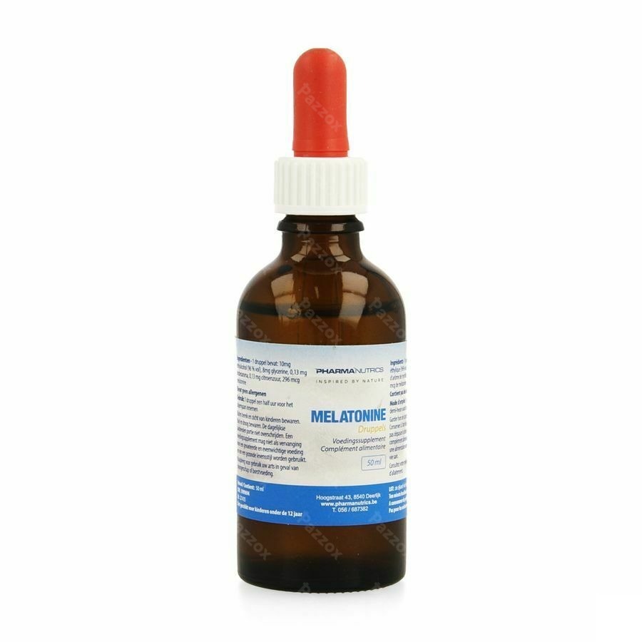 Melatonine Druppels 50ml Pharmanutrics