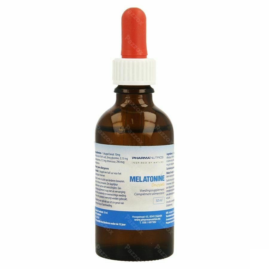 Melatonine Druppels 50ml Pharmanutrics