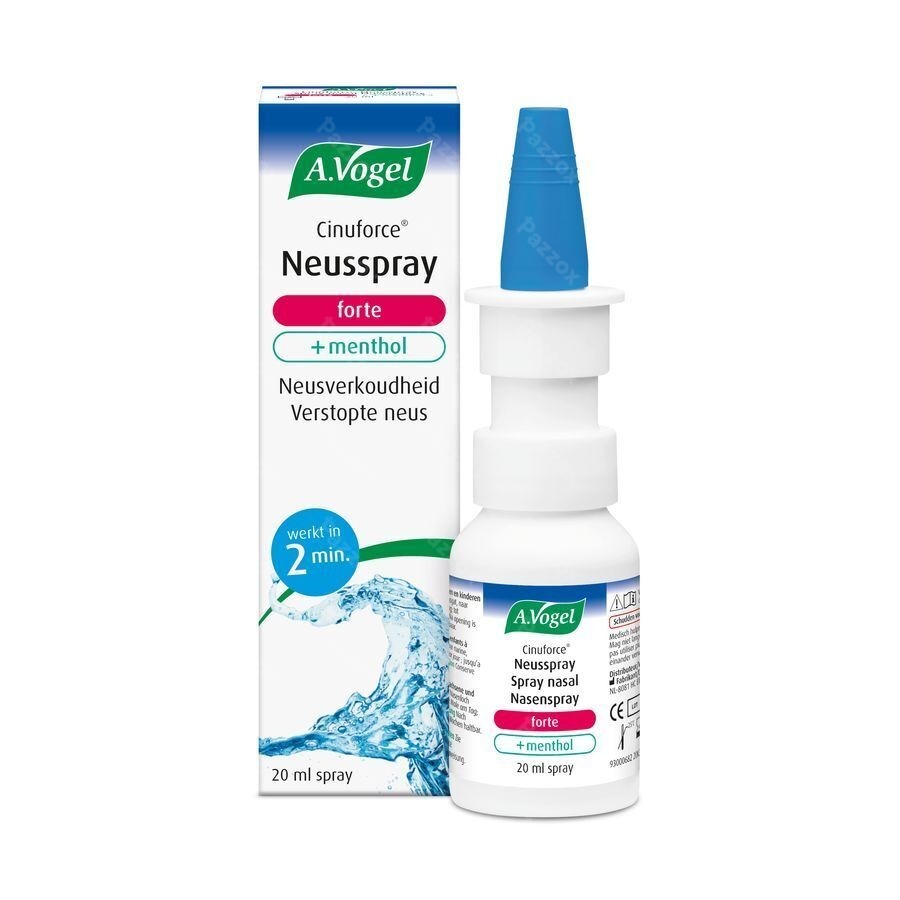 A.Vogel Cinuforce Neusspray Forte + Menthol 20ml
