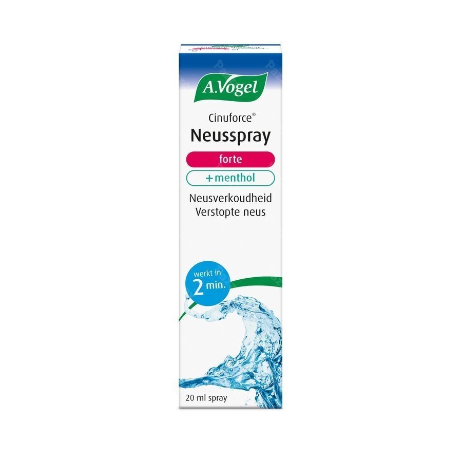 A.Vogel Cinuforce Neusspray Forte + Menthol 20ml