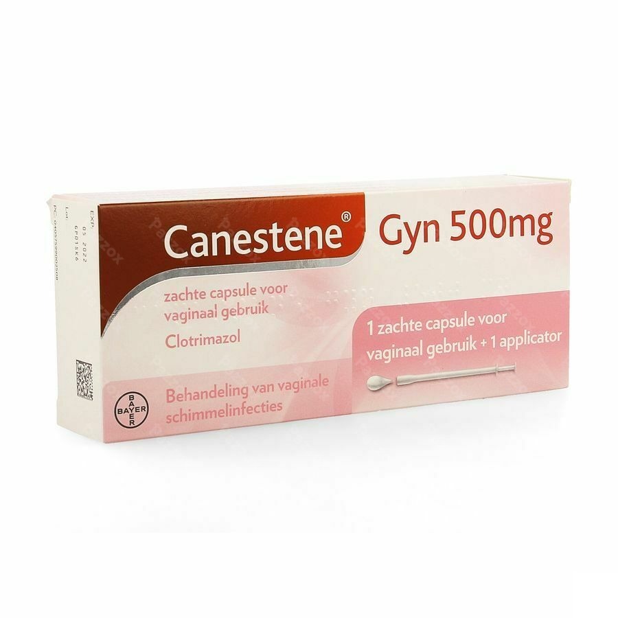 Canestene Gyn 500mg Zachte Caps Vag.gebr.1+applic