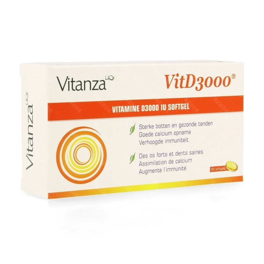 Vitanza Hq Vit D3000 Comp 90