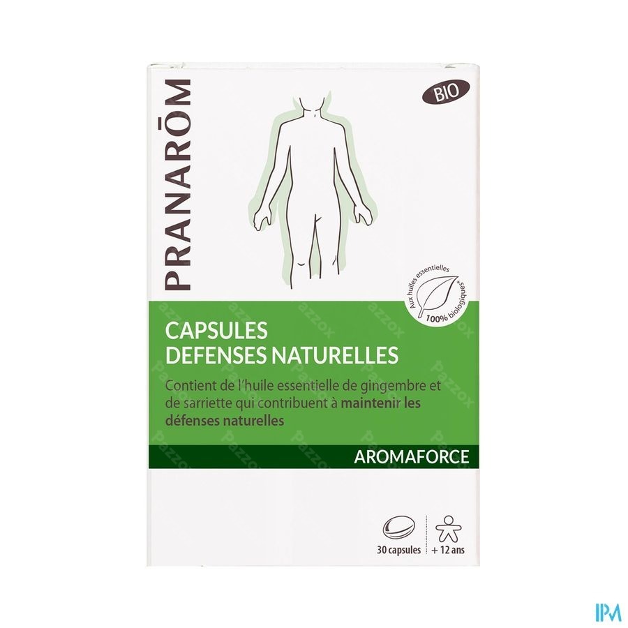 Pranarôm Aromaforce Natuurlijke Weerstand Bio 30 Capsules