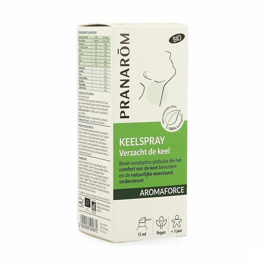 Aromaforce Bio Keelspray 15ml