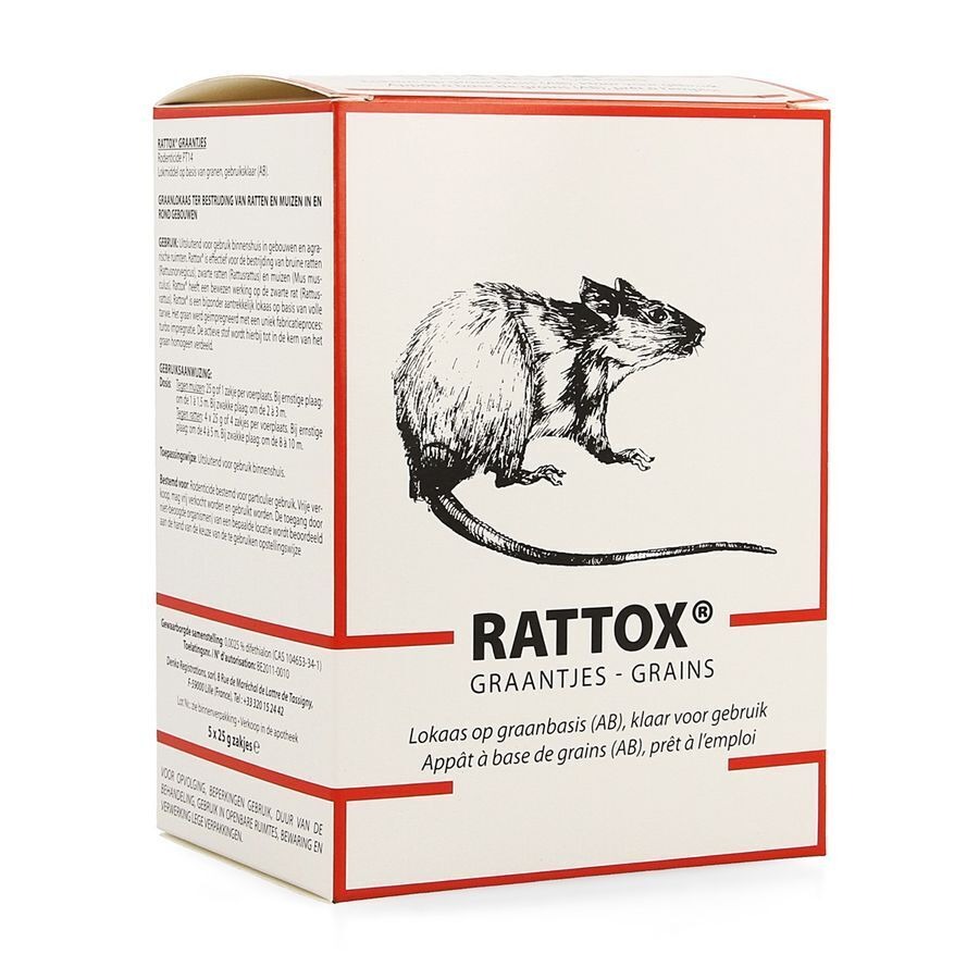 RATTOX 5X25 G