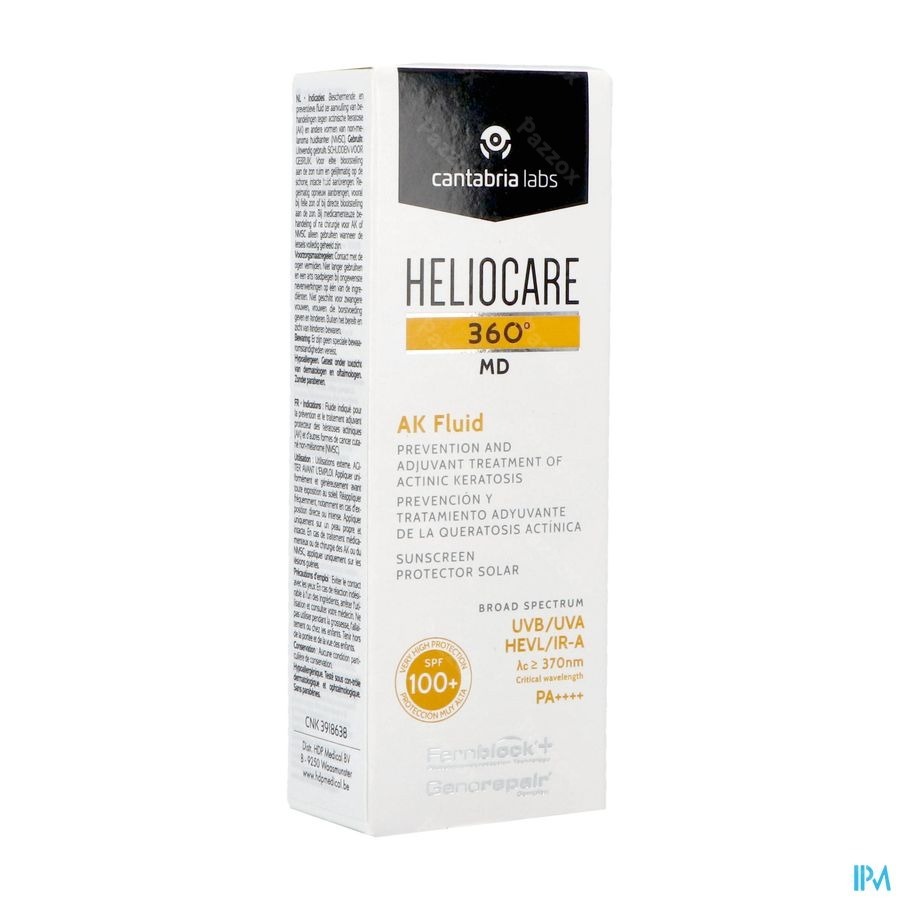 Heliocare 360 MD AK Fluide SPF100 50ml