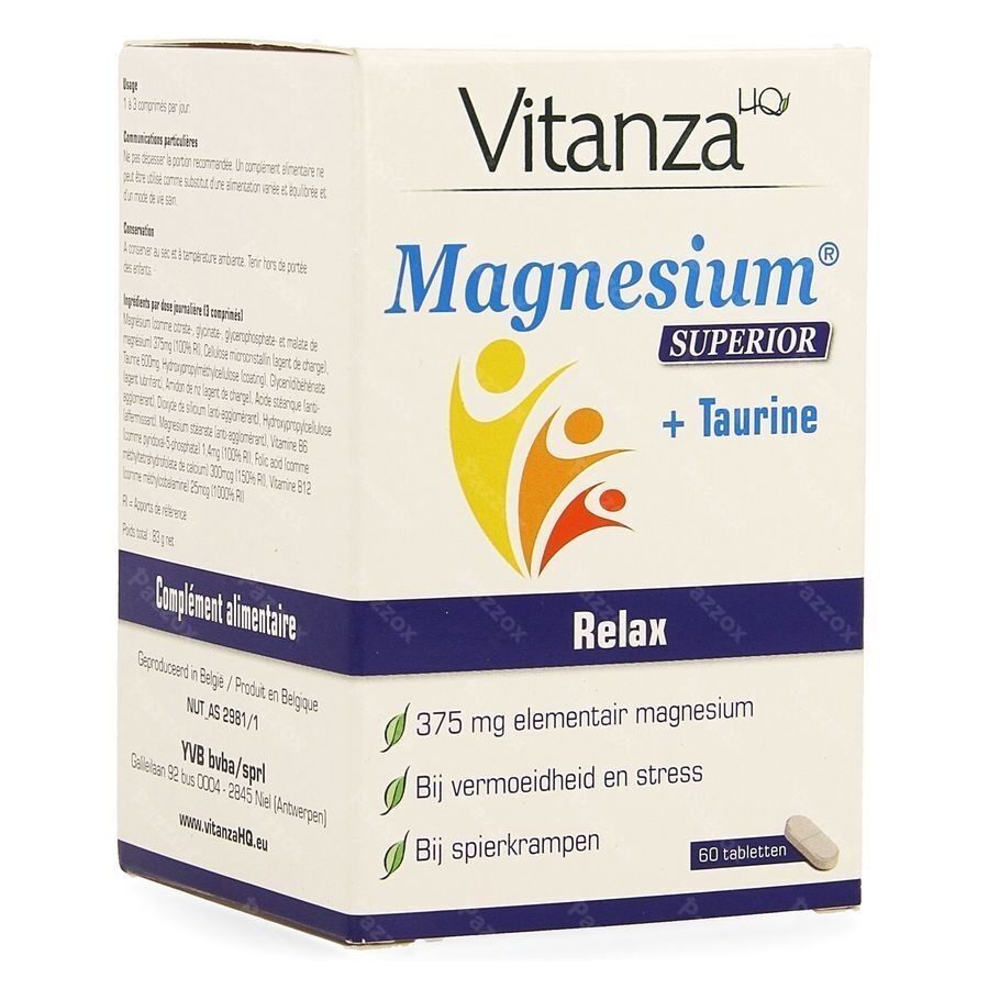 Vitanza Hq Magnesium Superior Comp 60