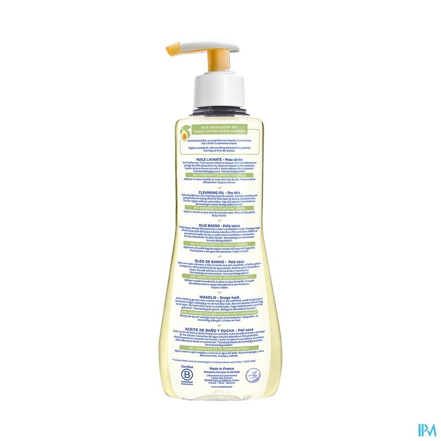 Mustela  Wasolie 500ml