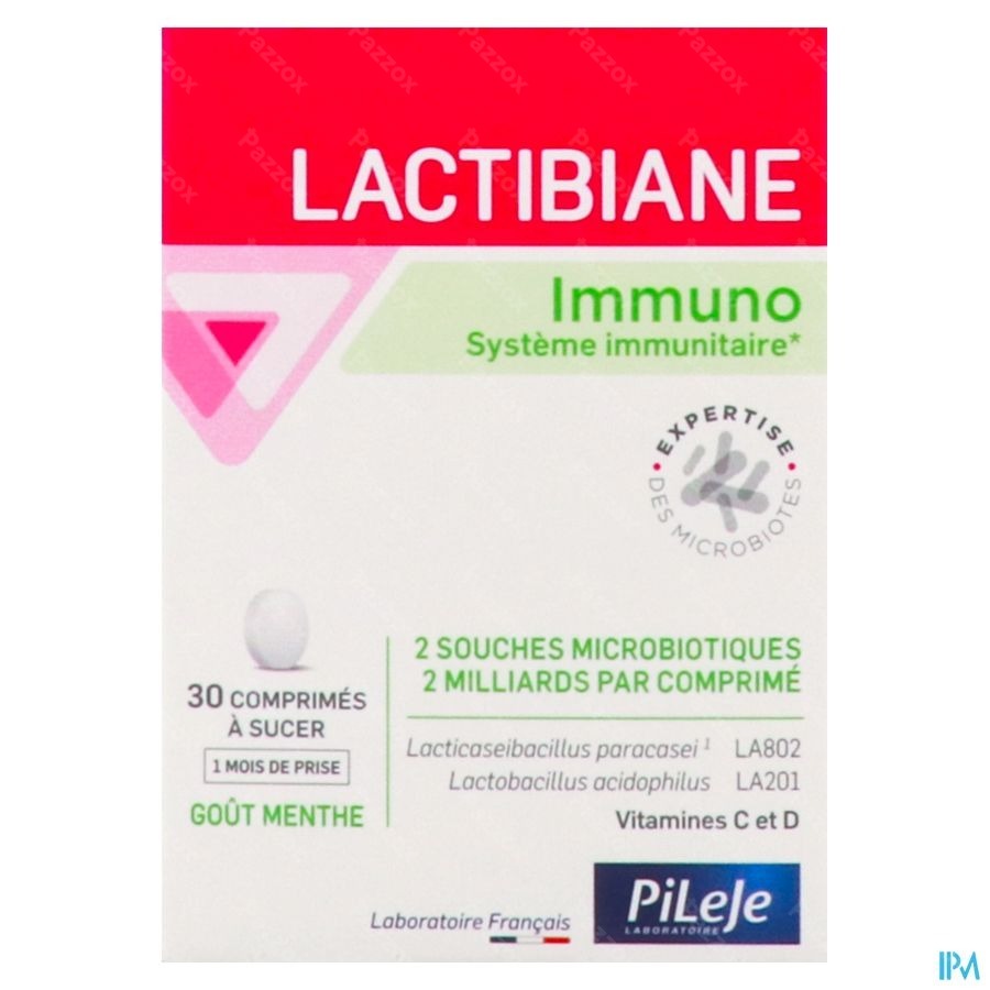 Lactibiane Immuno Zuigtabl 30