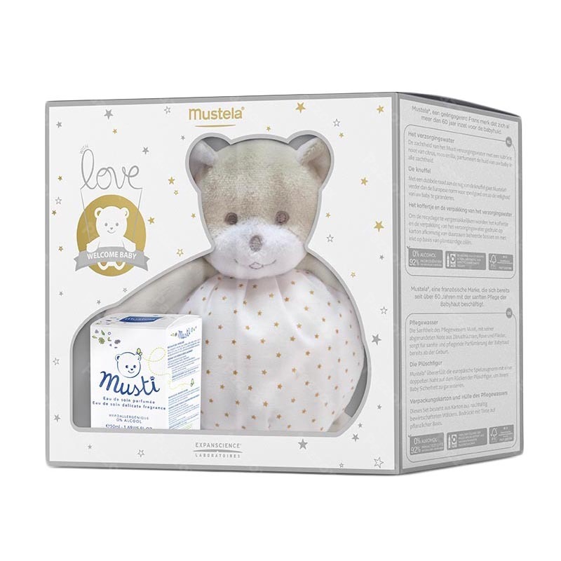 Mustela Geschenkkoffertje Musti Sterren