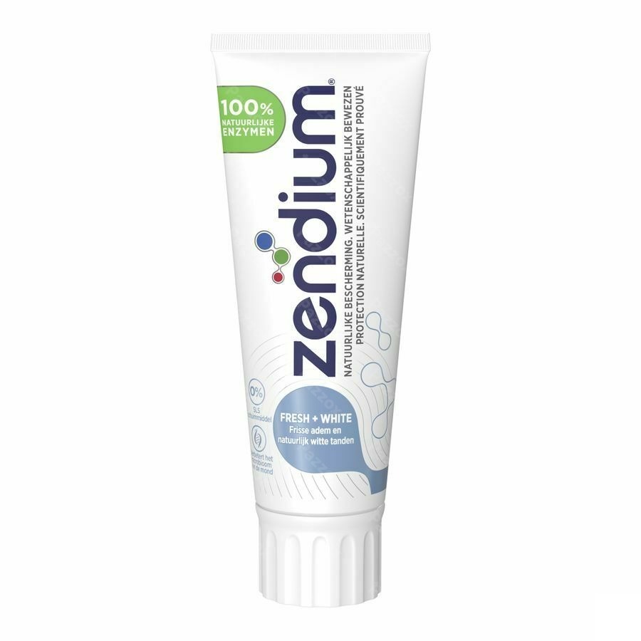 Zendium Fresh + White Tandpasta 75ml