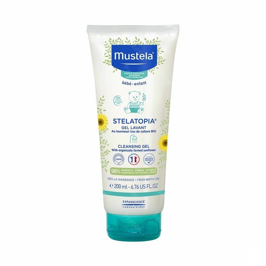 Mustela Stelatopia Wasgel 200ml