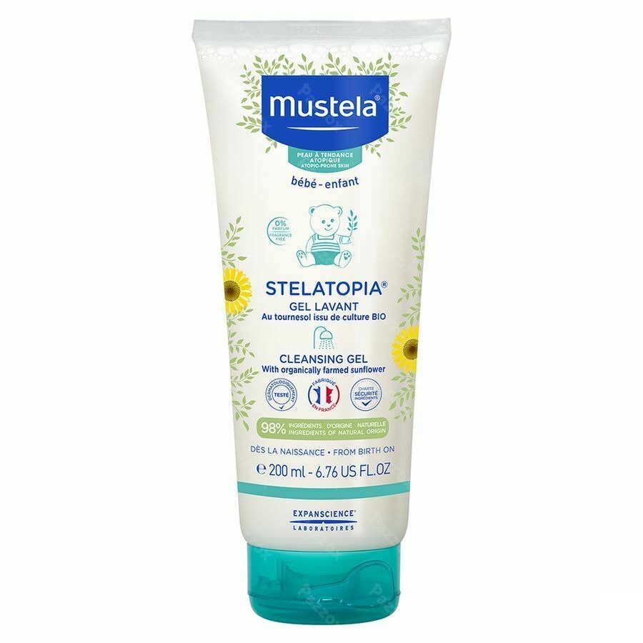 Mustela Stelatopia Wasgel 200ml
