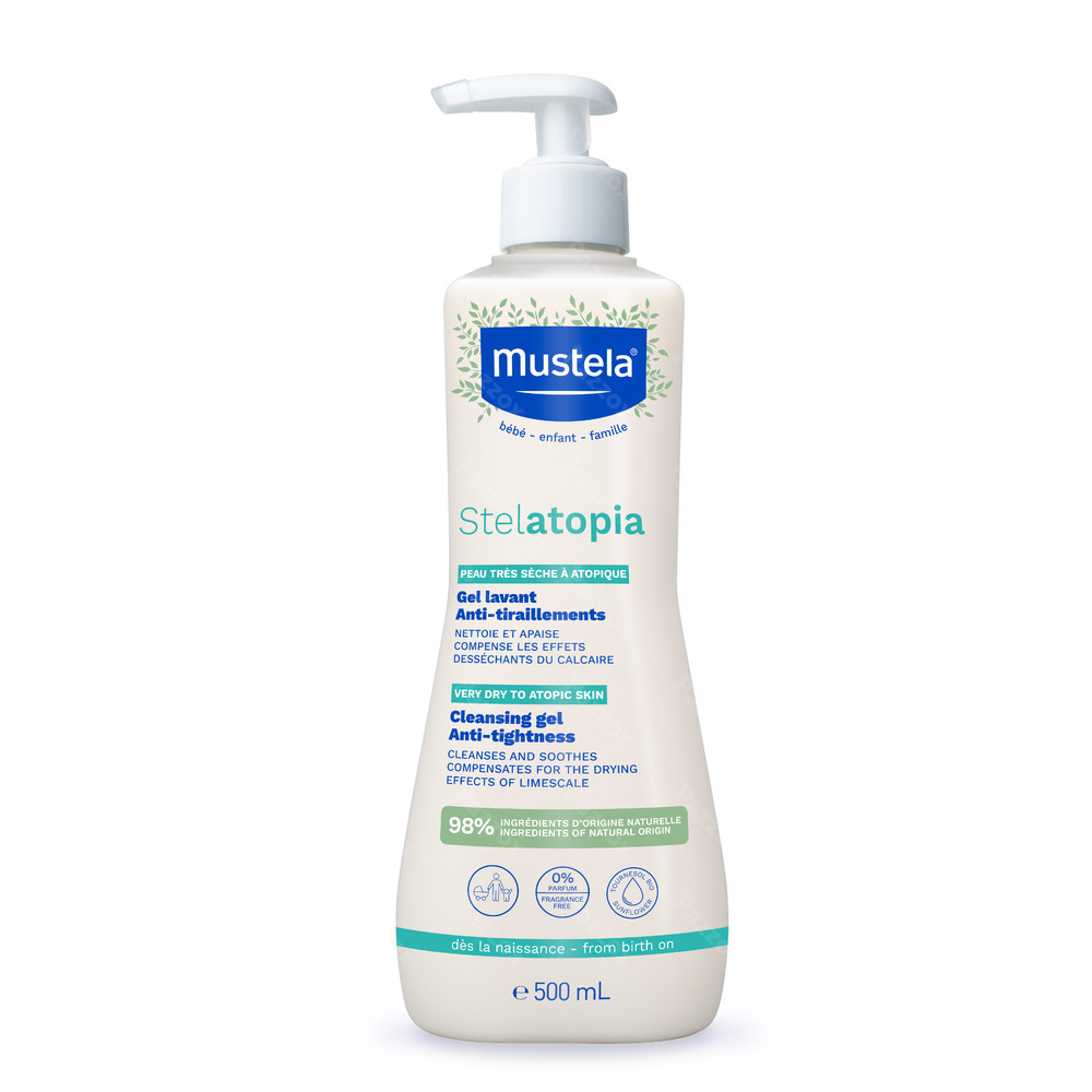 Mustela Stelatopia Wasgel 500ml 