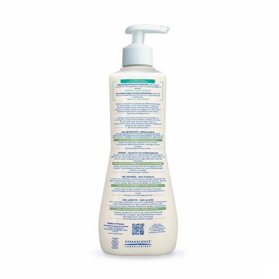 Mustela Stelatopia Wasgel 500ml 