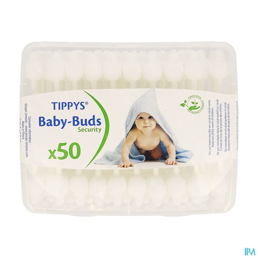 Tippys Baby Buds Papieren Staafjes 50