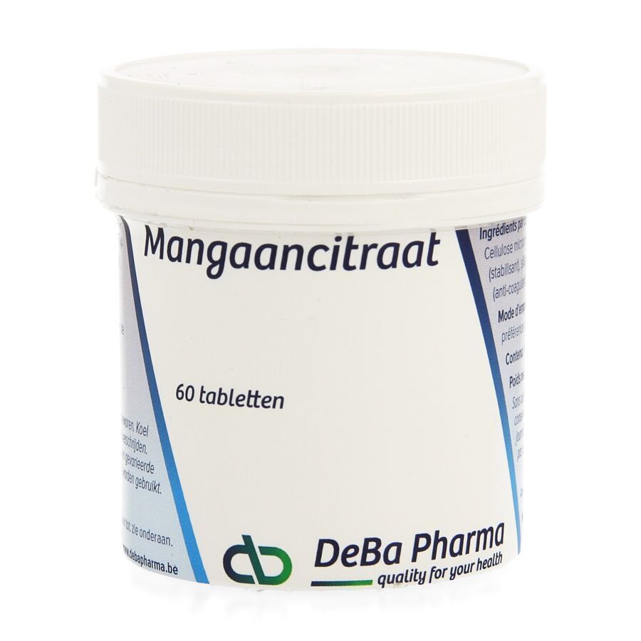 DeBa Pharma Mangaancitraat 60 Tabletten