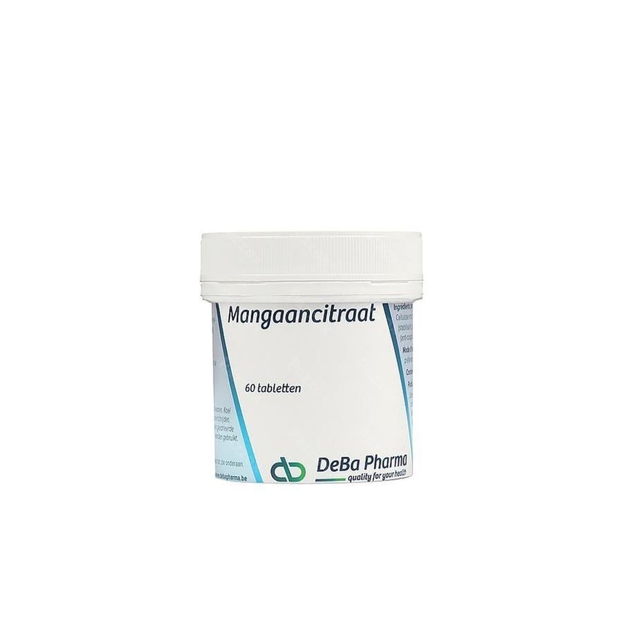 DeBa Pharma Mangaancitraat 60 Tabletten