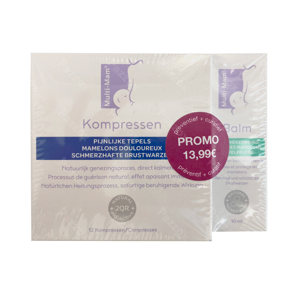 Multi Mam Kompressen + Tepelverzorging Promo