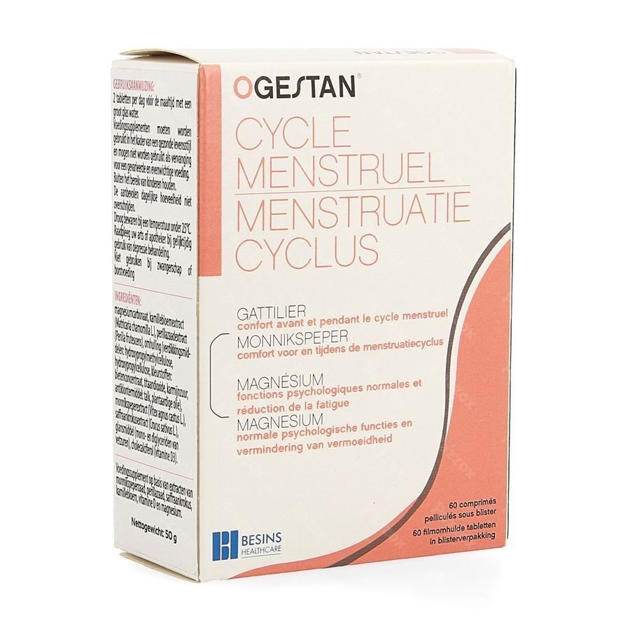 Ogestan Menstruatie Cyclus 60 Tabletten