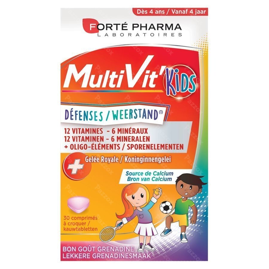 Forté Pharma Multivit 4g Kids 30 Tabletten