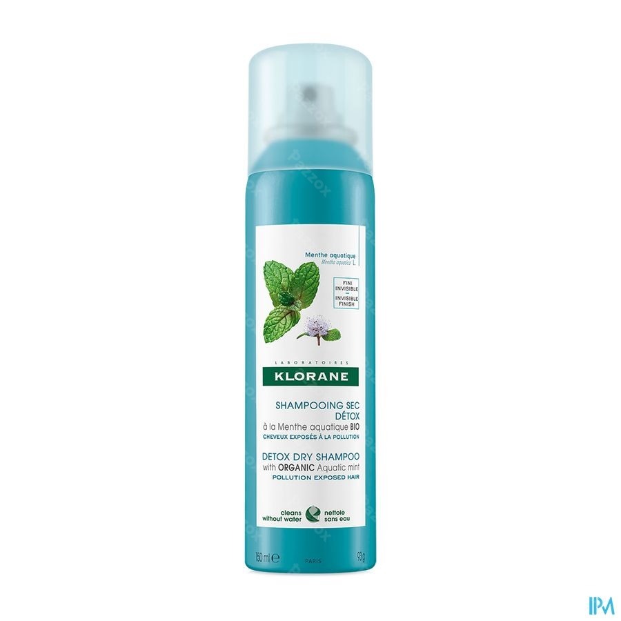Klorane Drooghshampoo Munt Spray 150ml