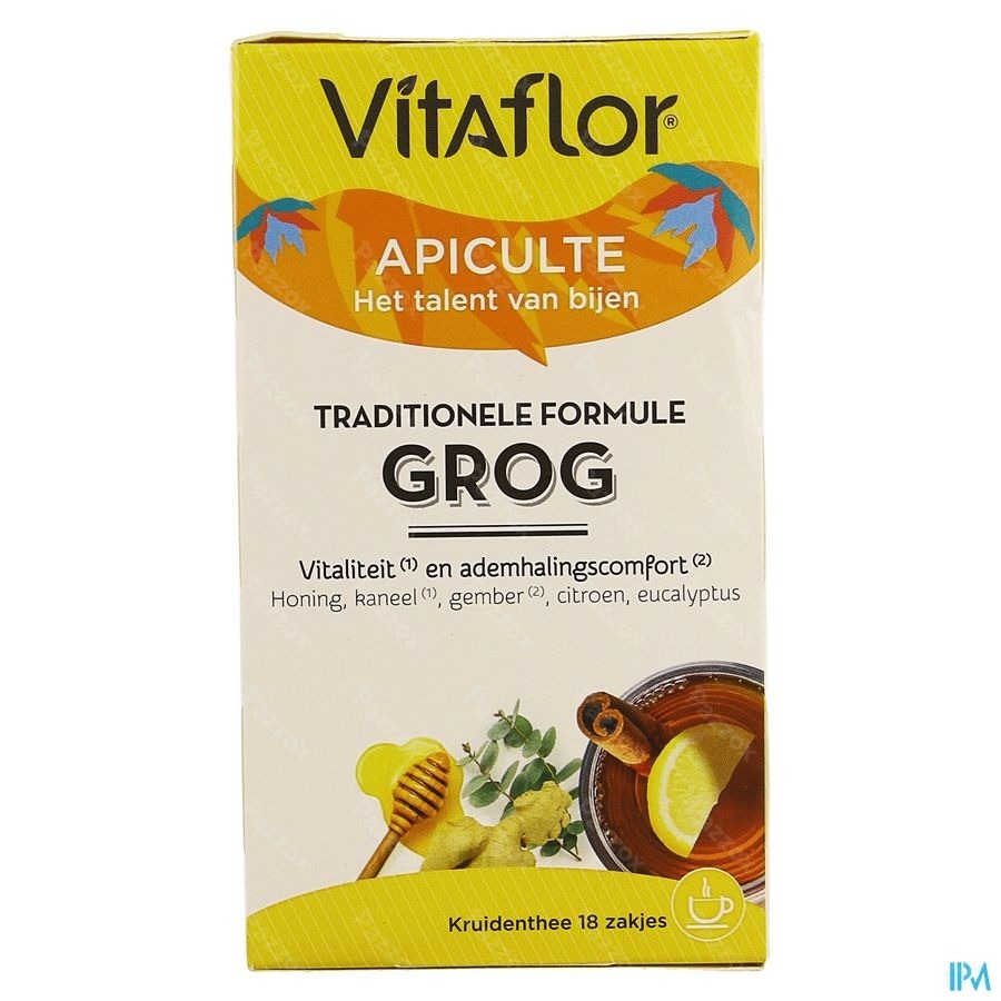 Vitaflor Grog Traditionele Formule Zakje 18