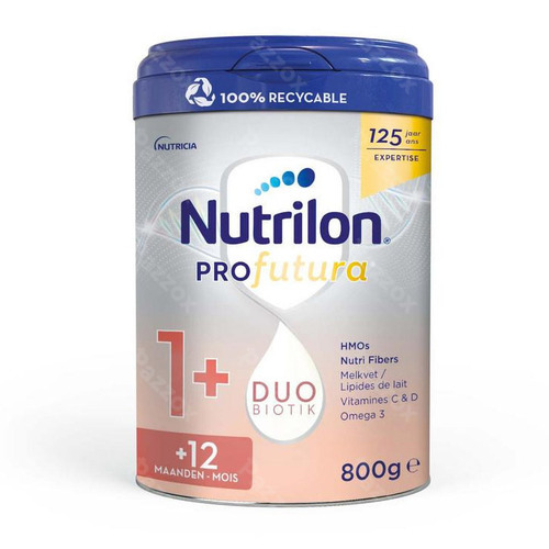 Nutrilon Profutura 1+ unieke formule Duobiotik Peuter groeimelk kinderen vanaf 1 jaar poeder 800g