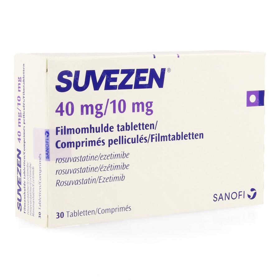 Suvezen 40mg/10mg Filmomh Tabl 30